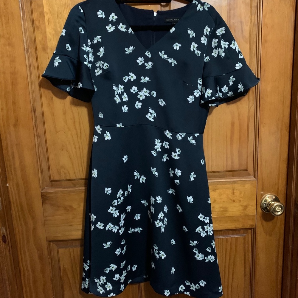 Banana Republic Navy Blue Dress